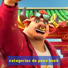 categorias de peso boxe